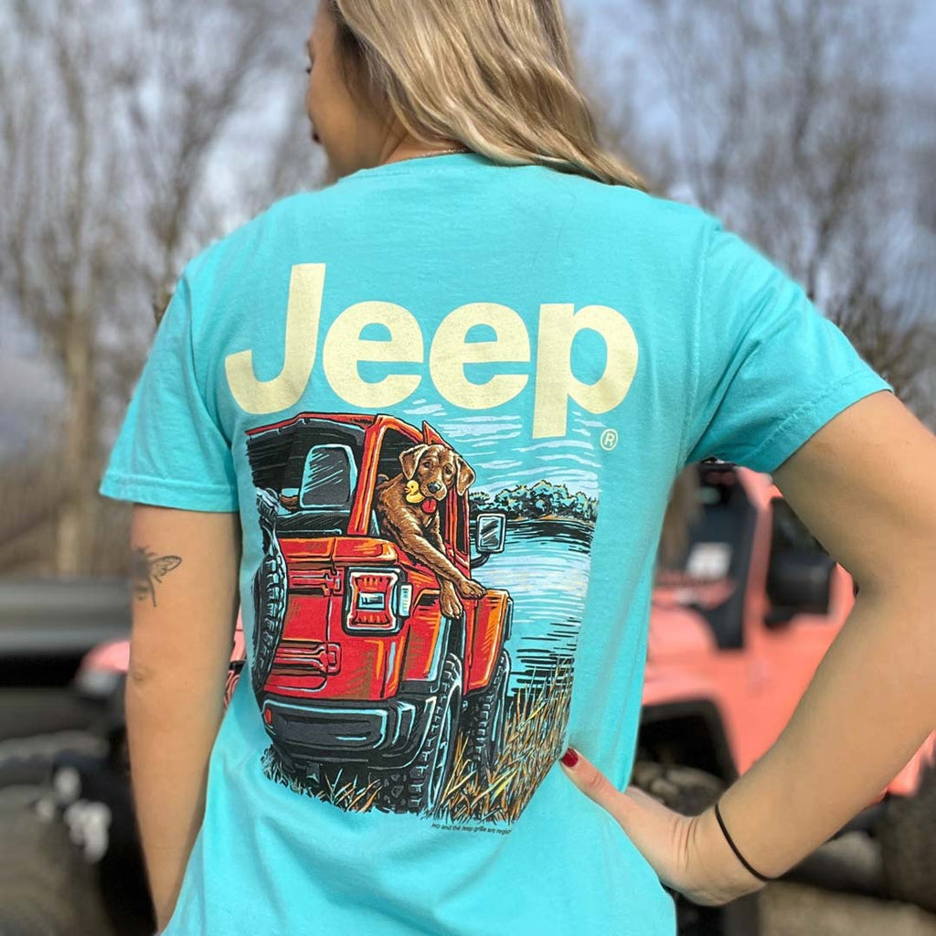 JEDCo T-Shirt Jeep - Happy Tails T-Shirt
