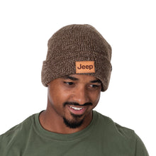 Load image into Gallery viewer, JEDCo Hat Brown Jeep - Logo Beanie