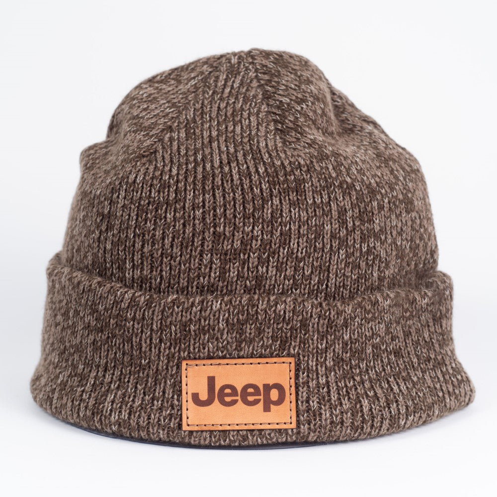 JEDCo Hat Brown Jeep - Logo Beanie