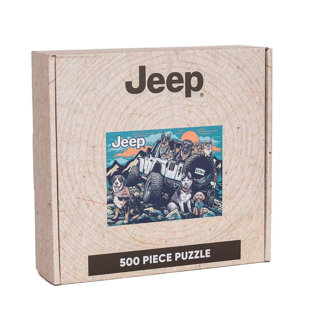 JEDCo Puzzles Jeep - Off-Road Trip Puzzle