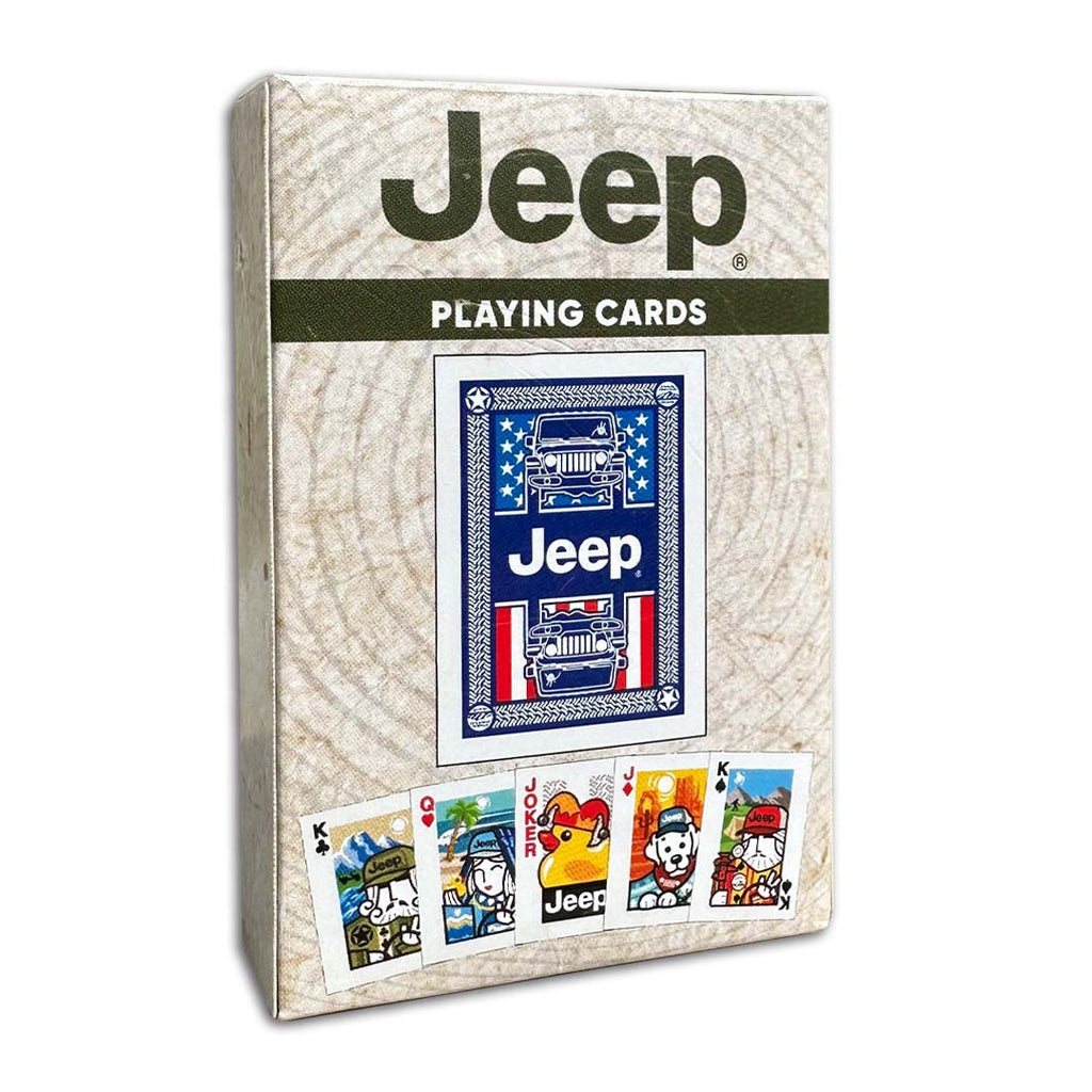 JEDCo Card Games Jeep - Playing Cards