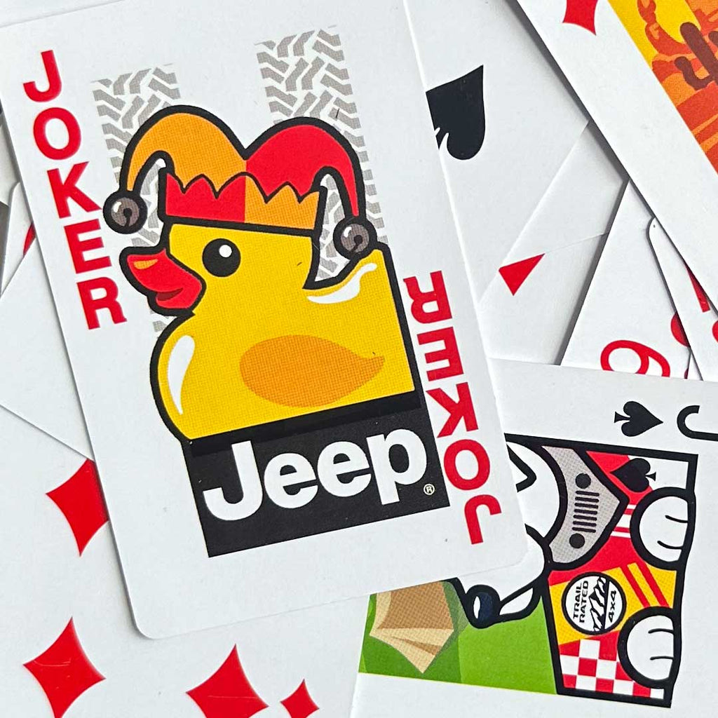JEDCo Card Games Jeep - Playing Cards