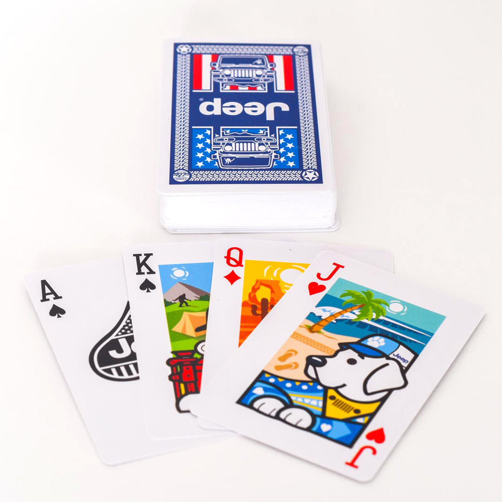 JEDCo Card Games Jeep - Playing Cards