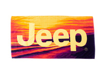 Load image into Gallery viewer, JEDCo Beach Towel Sunset Jeep - Point Break Beach Towel