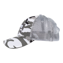 Load image into Gallery viewer, JEDCo Hat White Jeep - Snow Camo Hat