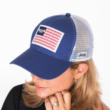 Load image into Gallery viewer, JEDCo Hat Patriot Blue / One Size Fits Most Jeep - Stars &amp; Stripes Hat