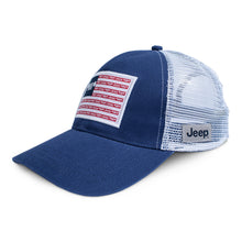 Load image into Gallery viewer, JEDCo Hat Patriot Blue / One Size Fits Most Jeep - Stars &amp; Stripes Hat