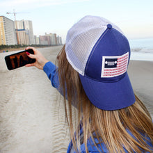 Load image into Gallery viewer, JEDCo Hat Patriot Blue / One Size Fits Most Jeep - Stars &amp; Stripes Hat