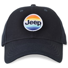 Load image into Gallery viewer, JEDCo Hat Navy Jeep - Sunrise Dad Hat
