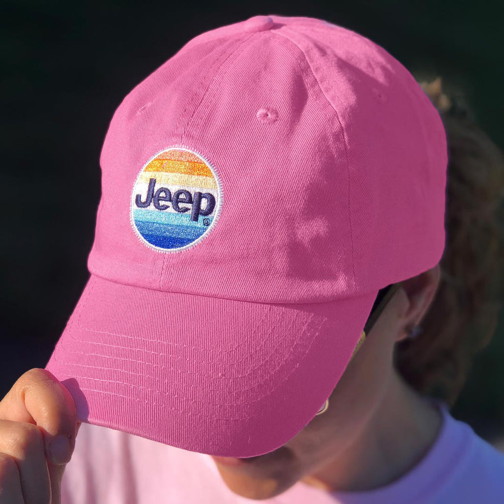 JEDCo Hat Pink Jeep - Sunrise Women's Hat