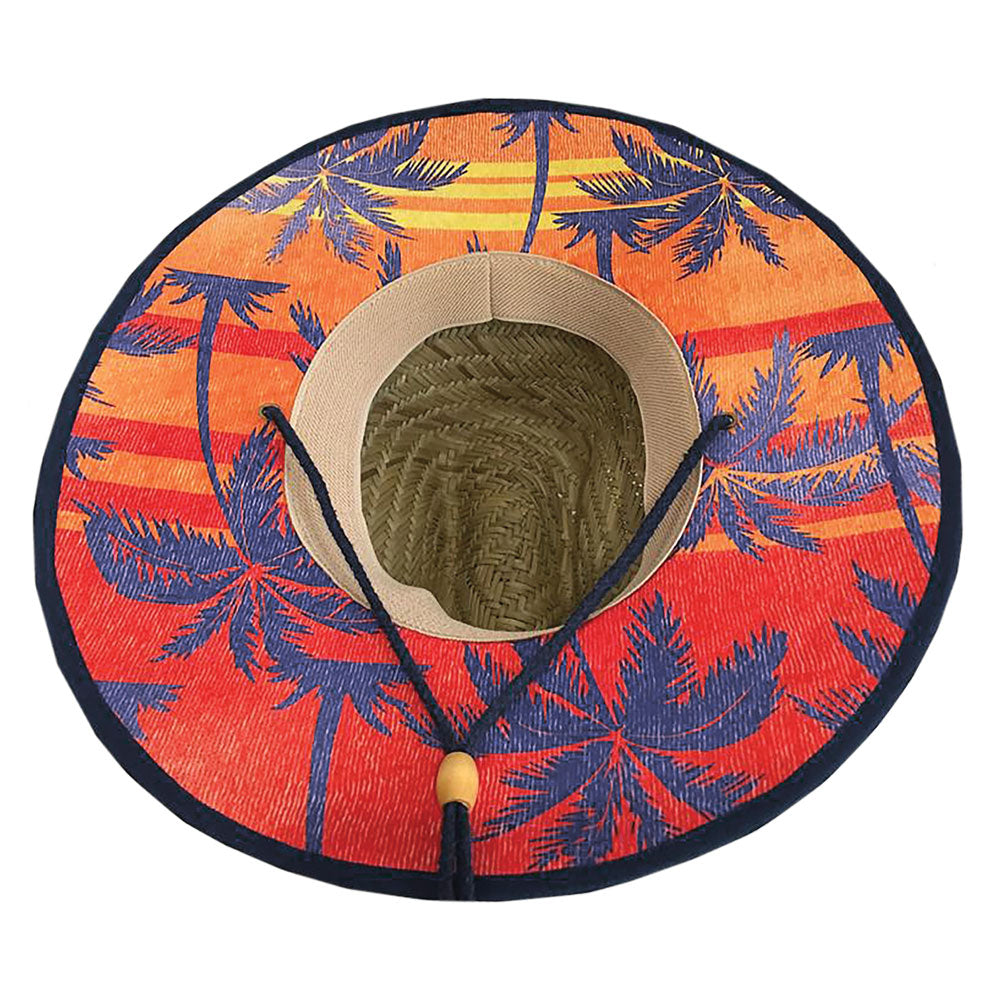 JEDCo Hat Jeep - Sunset Straw Lifeguard Hat