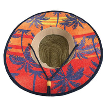 Load image into Gallery viewer, JEDCo Hat Jeep - Sunset Straw Lifeguard Hat