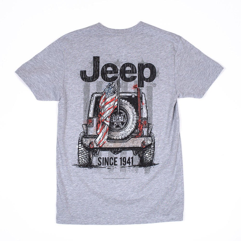 JEDCo T-Shirt Jeep - USA 1 T-Shirt