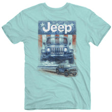 Load image into Gallery viewer, JEDCo T-Shirt Jeep - USA Beach Rider T-Shirt