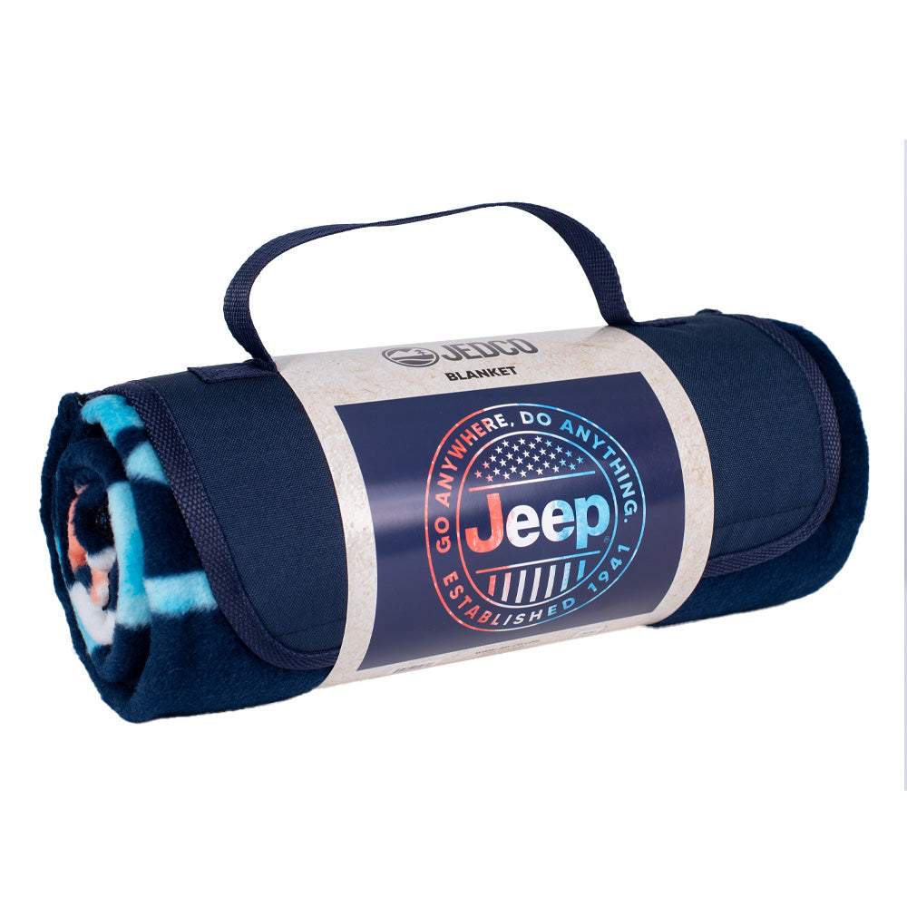 JEDCo Roll-up Blanket Jeep - USA Orb Roll-Up Blanket