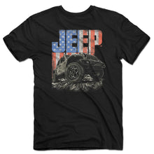 Load image into Gallery viewer, JEDCo T-Shirt Jeep - USA Rocks T-Shirt