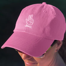 Load image into Gallery viewer, JEDCo Hat Pink Jeep - Wave Women&#39;s Hat