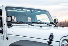Load image into Gallery viewer, Light Mounts | Lower Windshield | Jeep Wrangler JK/Wrangler Unlimited (07-18)