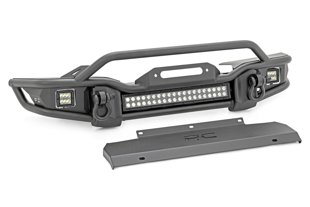 Front Winch Bumper | Tubular | Skid Plate | Jeep Gladiator JT/Wrangler JK & JL/Wrangler Unlimited