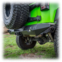 Load image into Gallery viewer, Rear Bumper with LED Pod Lights and Hitch Receiver for Jeep Wrangler JK