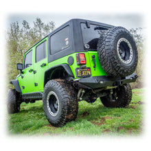 Load image into Gallery viewer, Rear Bumper with LED Pod Lights and Hitch Receiver for Jeep Wrangler JK