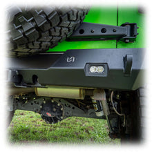 Load image into Gallery viewer, Rear Bumper with LED Pod Lights and Hitch Receiver for Jeep Wrangler JK