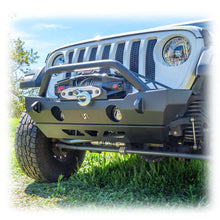 Load image into Gallery viewer, Front Bumper with Bolt-On Bull Bar and Skid Plate for Jeep Wrangler JK, JL, and Gladiator JT