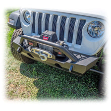 Load image into Gallery viewer, Front Bumper with Bolt-On Bull Bar and Skid Plate for Jeep Wrangler JK, JL, and Gladiator JT