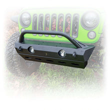 Load image into Gallery viewer, Front Bumper with Full Skid Plate for Jeep Wrangler JK, JL, and Gladiator JT