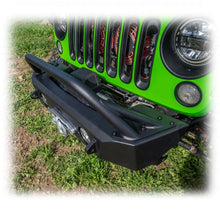 Load image into Gallery viewer, Front Bumper with Skid Plate and Recessed Winch Mount for Jeep Wrangler JK, JL, and Gladiator JT
