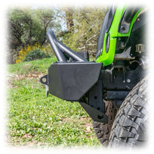 Load image into Gallery viewer, Front Bumper with Skid Plate and Recessed Winch Mount for Jeep Wrangler JK, JL, and Gladiator JT