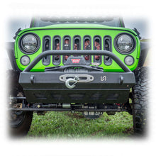 Load image into Gallery viewer, Front Bumper with Welded Bull Bar and Skid Plate for Jeep Wrangler JK, JL, and Gladiator JT