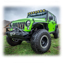 Load image into Gallery viewer, Front Bumper with Welded Bull Bar and Skid Plate for Jeep Wrangler JK, JL, and Gladiator JT