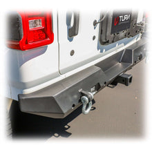 Load image into Gallery viewer, Rear Bumper with LED Pod Lights and Hitch Receiver for Jeep Wrangler JL