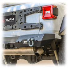 Load image into Gallery viewer, Rear Bumper with LED Pod Lights and Hitch Receiver for Jeep Wrangler JL