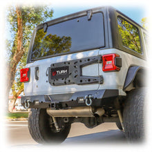 Load image into Gallery viewer, Rear Bumper with LED Pod Lights and Hitch Receiver for Jeep Wrangler JL