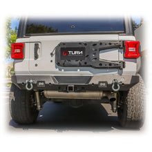 Load image into Gallery viewer, Rear Bumper with LED Pod Lights and Hitch Receiver for Jeep Wrangler JL