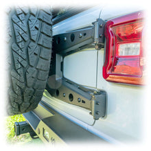 Load image into Gallery viewer, Tailgate Reinforcement Tire Carrier for Jeep Wrangler JL