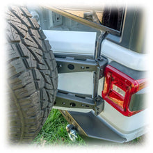 Load image into Gallery viewer, Tailgate Reinforcement Tire Carrier for Jeep Wrangler JL
