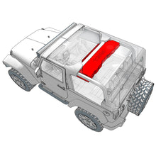 Load image into Gallery viewer, Jeep JK/JKU Overhead Sound Bar System Fits 4 X 8&quot; Speakers (Not included) 4 X Tweeters PRO-TW4L and 2 X Drivers PRO-DRNSC1.5 and Harness Included- White