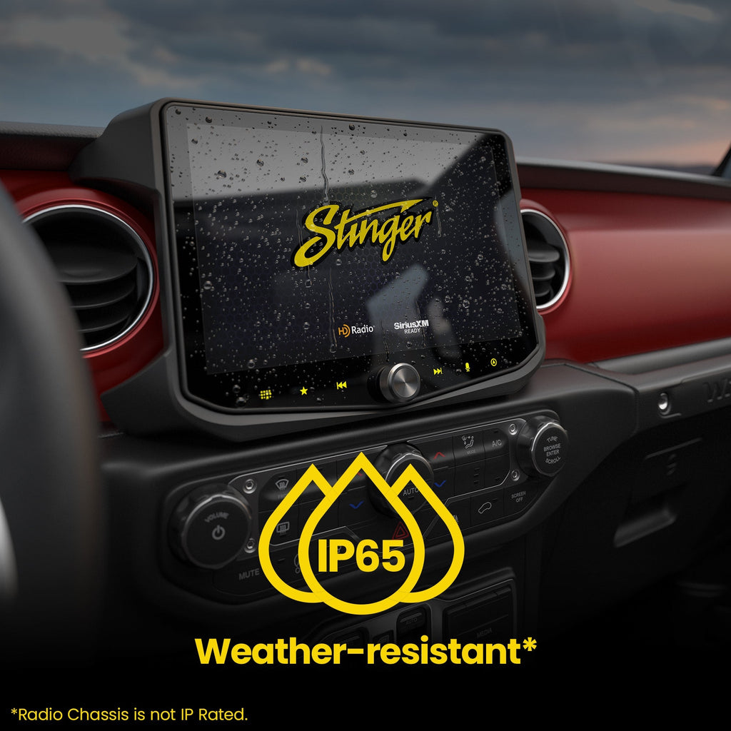 HORIZON10 Jeep Wrangler JL (2018-2023)/Gladiator JT (2020-2023) 10" Radio Fully Integrated Kit | Displays Vehicle Information and Off-Road Mode