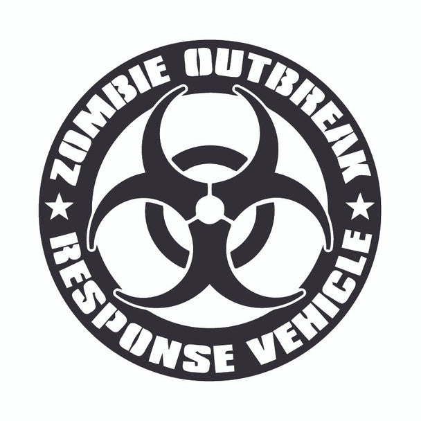JH Offroad Stickers/Decals/Banners Decal, DEC-BIO - Biohazard Outbreak Decal