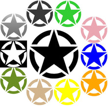 Load image into Gallery viewer, JH Offroad Stickers/Decals/Banners Decal, DEC-STAR - Star Emblem Decal