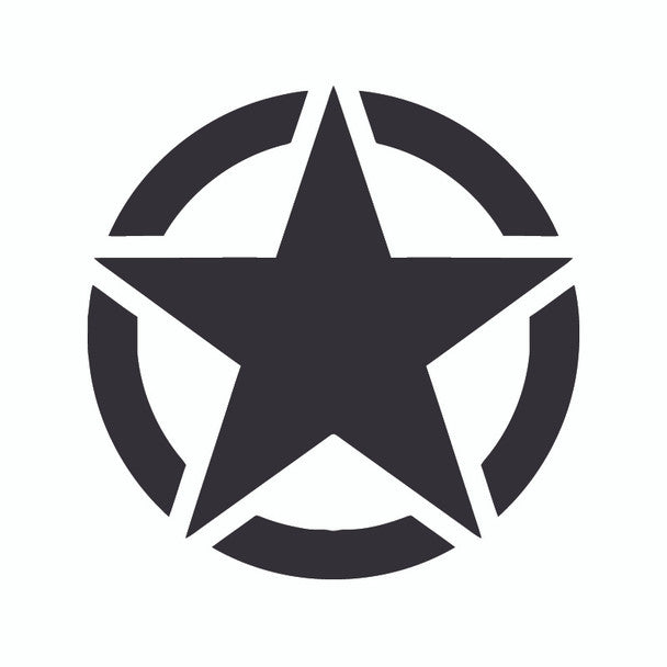 JH Offroad Stickers/Decals/Banners Decal, DEC-STAR - Star Emblem Decal