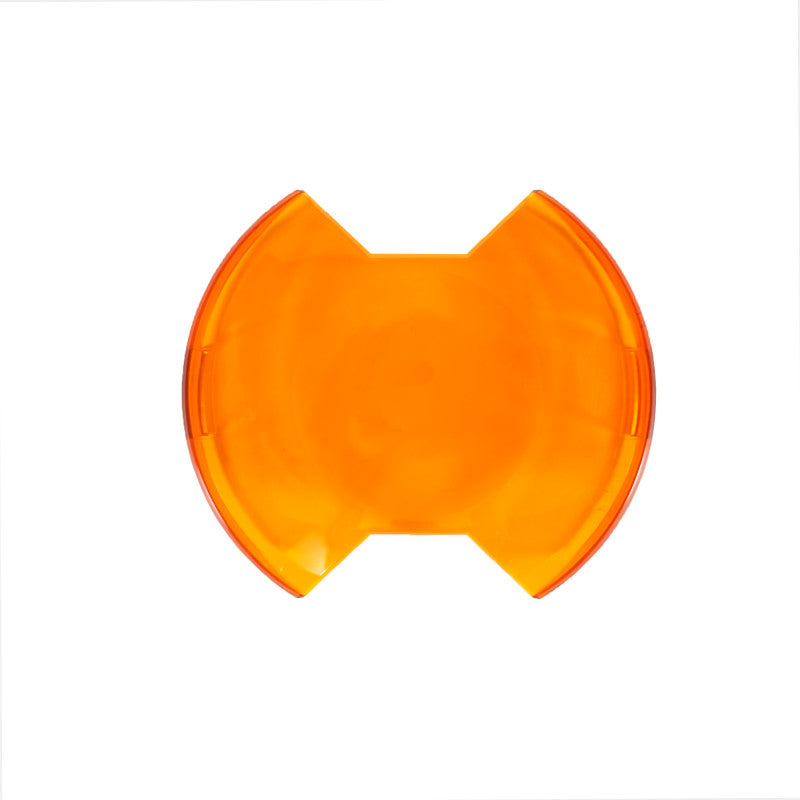 KC HiLiTES Light Covers and Guards KC HiLiTES 6in. Light Shield for SlimLite LED - Amber