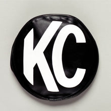 Load image into Gallery viewer, KC HiLiTES Light Covers and Guards KC HiLiTES 6in. Round Soft Cover (Pair) - Black w/Yellow KC Logo