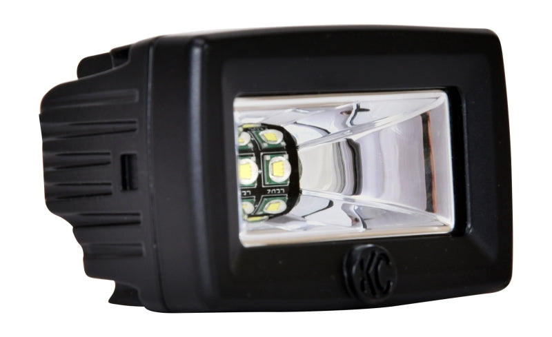 KC HiLiTES Light Bars & Cubes KC HiLiTES C-Series C2 LED 2in. Backup Area Flood Light 20w (Pair Pack System) - Black