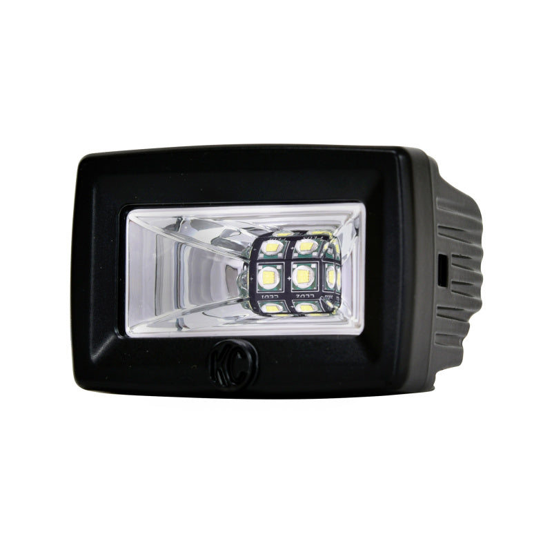 KC HiLiTES Light Bars & Cubes KC HiLiTES C-Series C2 LED 2in. Backup Area Flood Light 20w (Pair Pack System) - Black