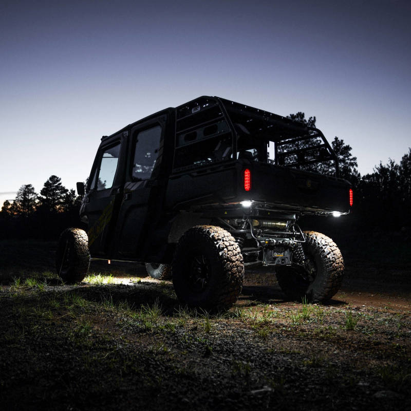 KC HiLiTES Light Bars & Cubes KC HiLiTES Cyclone V2 2.2in. LED Accessory Light 5w Flood Beam (Single) - Clear Lens