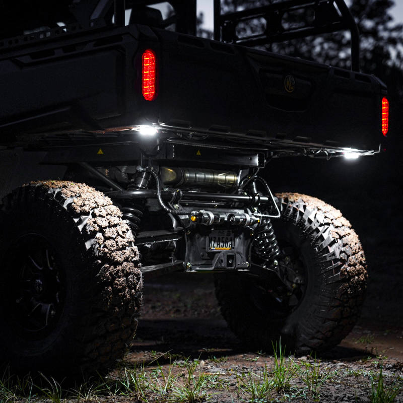 KC HiLiTES Light Bars & Cubes KC HiLiTES Cyclone V2 2.2in. LED Accessory Light 5w Flood Beam (Single) - Clear Lens